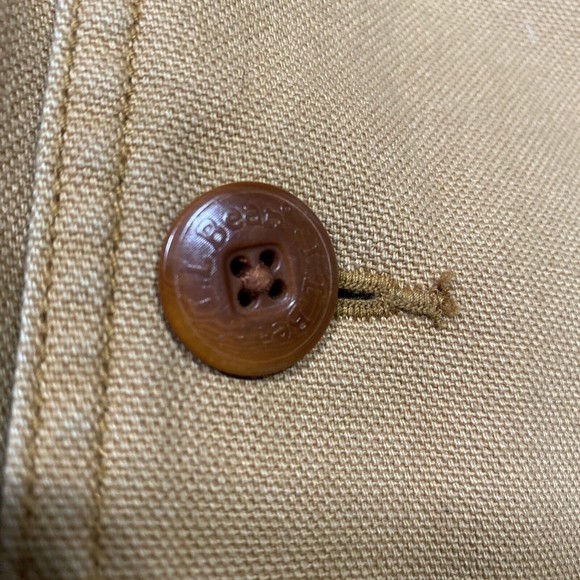 L.L. Bean Canvas Lined Field Jacket 0JV69 Men's Size Large - Picture 8 of 11